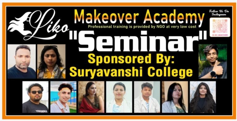Liko Makeover Academy नहटौर में – ब्राइडल मेकअप और हाइड्रा फेशियल सेमिनार