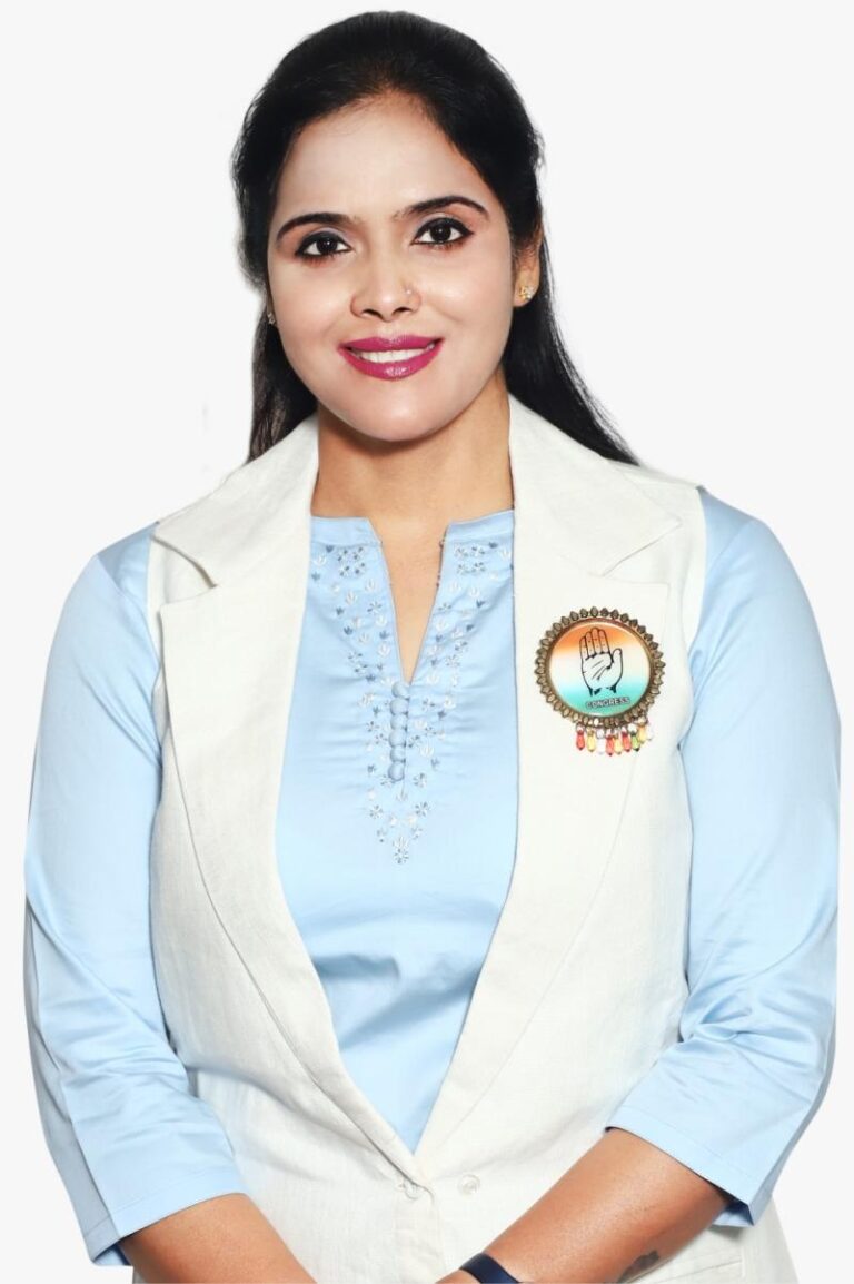 रीना बौरासी सेतिया MP महिला कांग्रेस की अध्यक्ष नियुक्त