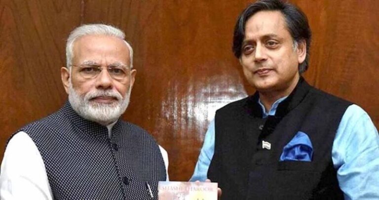 थरूर का PM मोदी पर बड़ा बयान, पार्टी में बढ़ी बेचैनी