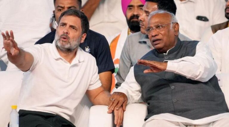 पार्टी में मतभेदों के बीच खडग़े-राहुल से मिले , कहा- सब साथ मिलकर कर रहे काम