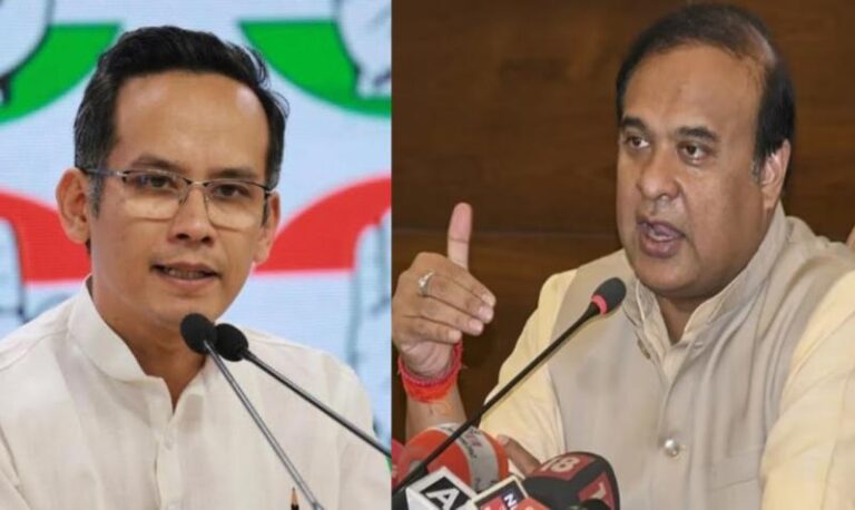 हिमंता बिस्वा सरमा का कांग्रेस नेता गौरव गोगोई पर बड़ा आरोप
