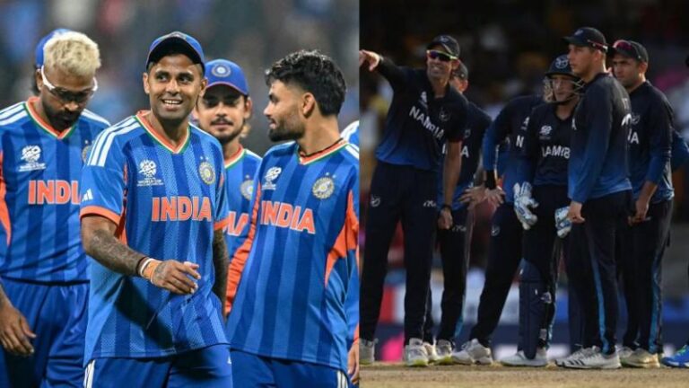 टी20 वर्ल्ड कप में नामीबिया से होगा टीम इंडिया का दूसरा मुकाबला, जाने कब और कहां