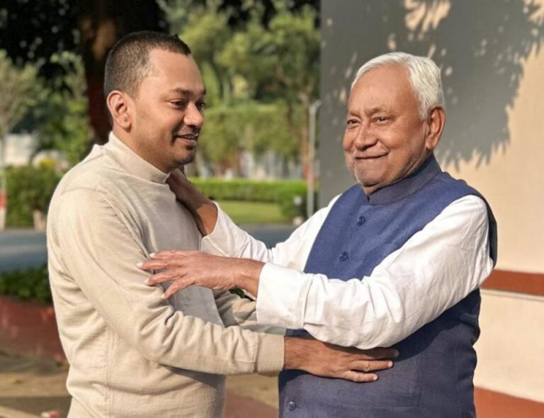 निशांत कुमार राजनीति में एंट्री कर रहे, होली पर मिली मंत्री की शुभकामनाएँ