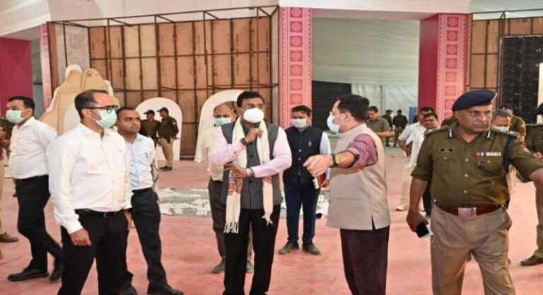 केंद्रीय मंत्री शाह के हरिद्वार दौरे की तैयारियां तेज, सीएस और डीजीपी ने किया जायजा